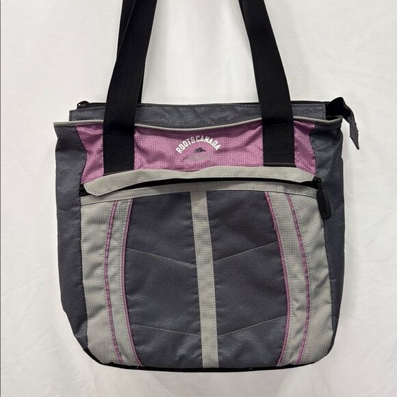 Roots Gray and Pink Women's Bag - Picture 1 of 3